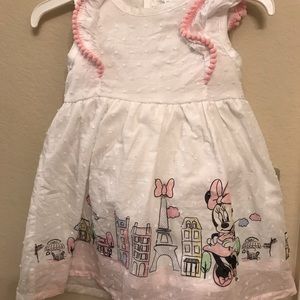 ✨ Worn once!  Disney baby girl dress!